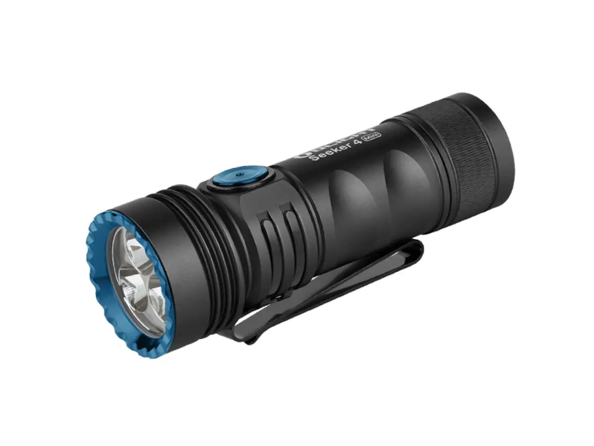 Olight Seeker 4 Mini Torch With White & Uv Light 1200 Lumens 1