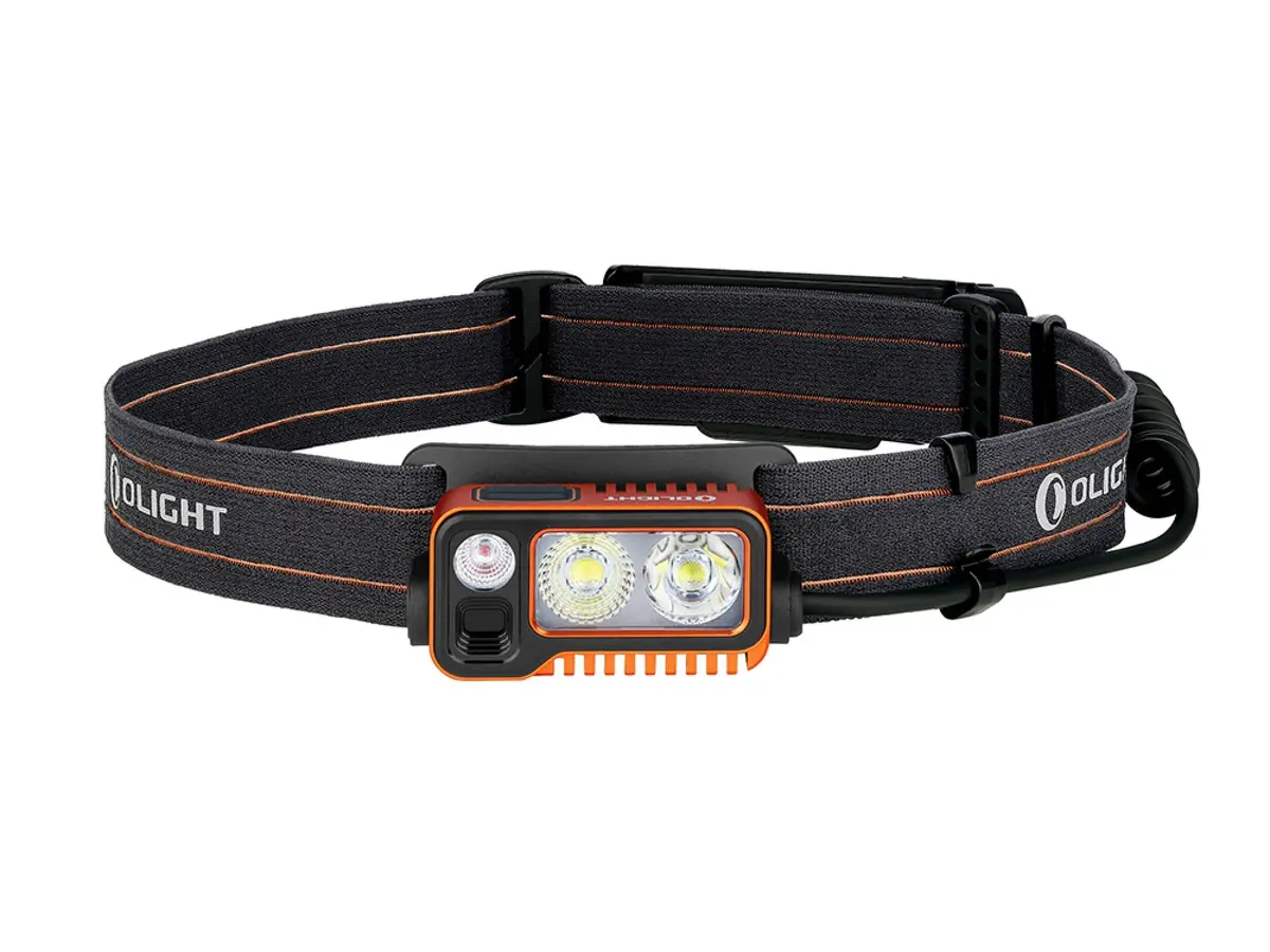 Olight Array 2 Pro Rechargeable Headlamp Orange 1500 Lumens 1
