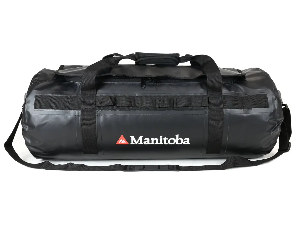 Manitoba 45L Gear Bag - Waterproof Travel Backpack/Duffle Bag | Black 1