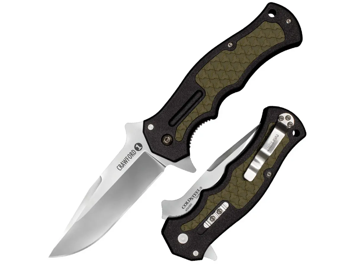 Cold Steel Crawford Model 1 Folding Knife: 3.5" 1