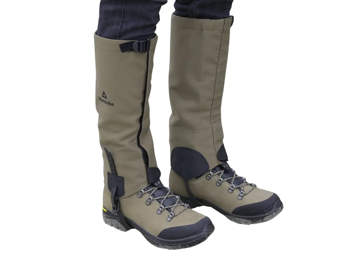 Manitoba Bluff Gaiters Dark Khaki 1