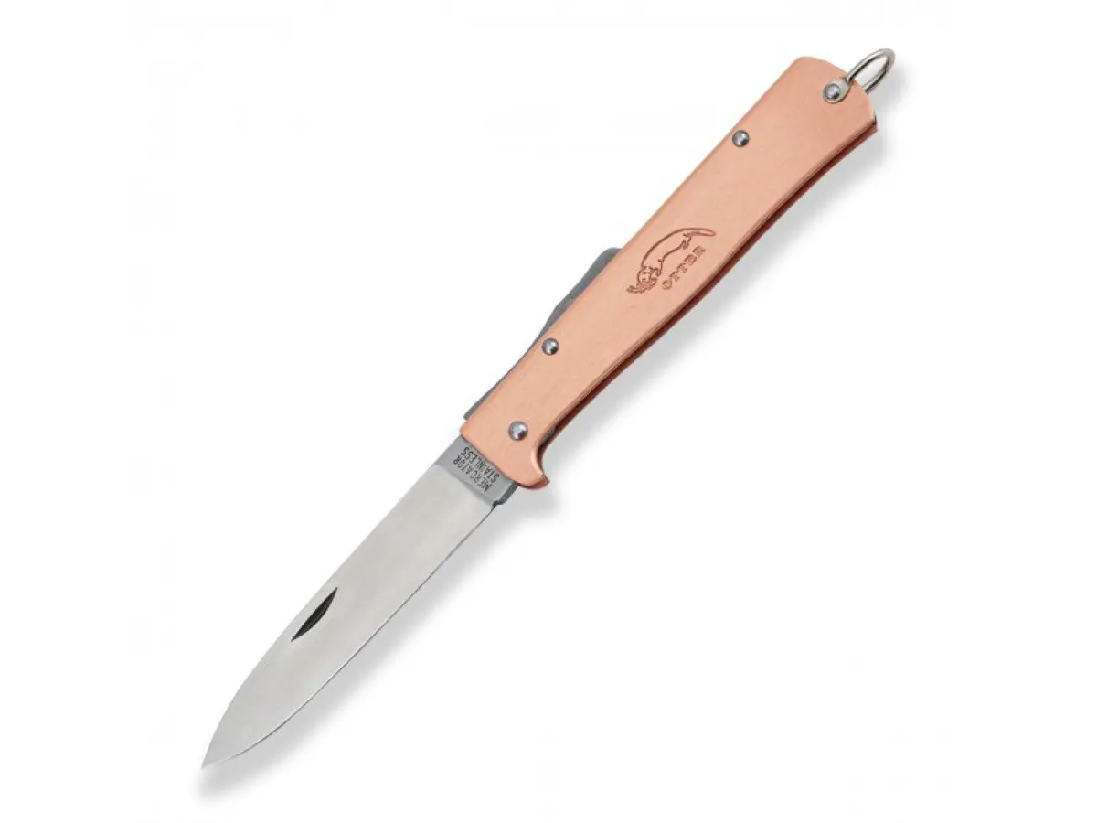 Mercator Knife Copper Folding 9Cm Blade With Clip 1