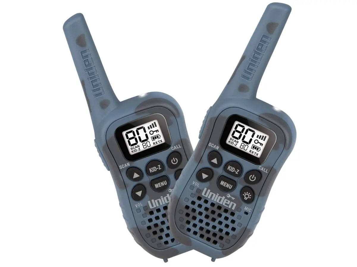Uniden Uh45cb-2 Blue Camouflage Twin Radio 1