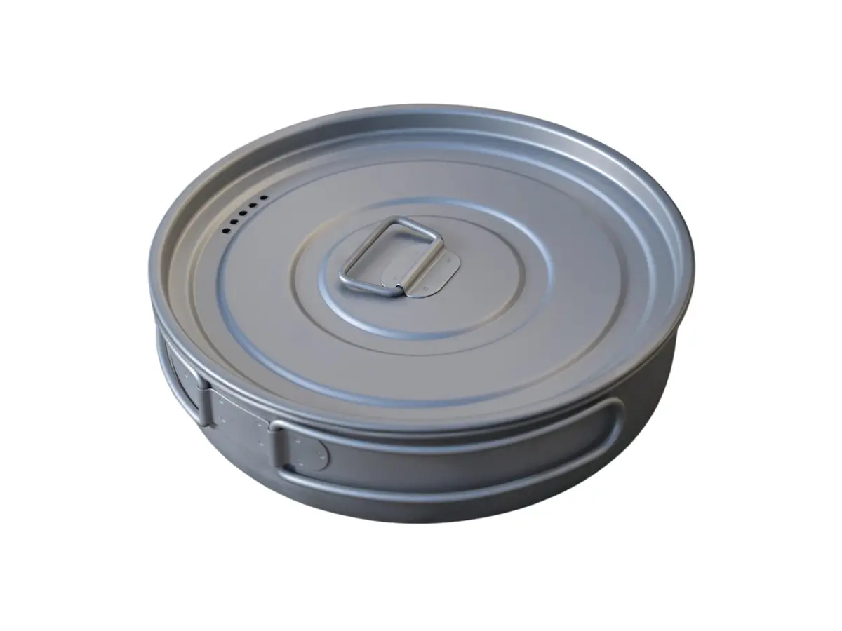 Trailmate Titanium 1 Litre Non-Stick Frying Pan *136 Grams Weight! 1