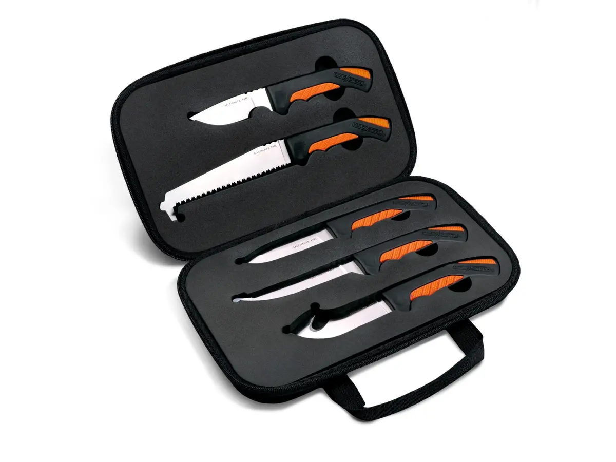 Cold Steel Fixed Blade Hunting Knife Kit - 5 Knives 1