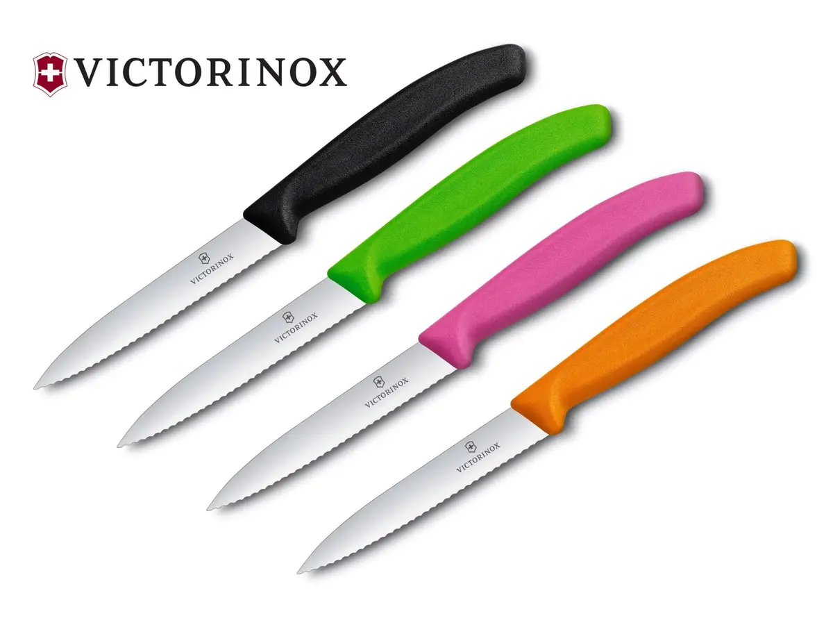Victorinox Paring Knife With Wavy Edge 10Cm 1