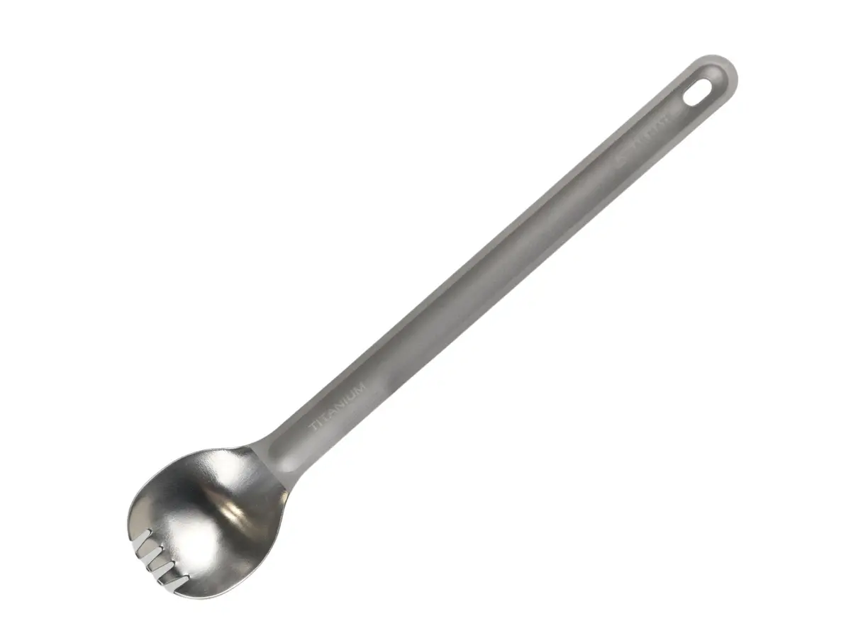 Trailmate Titanium Spork Long Handle 1