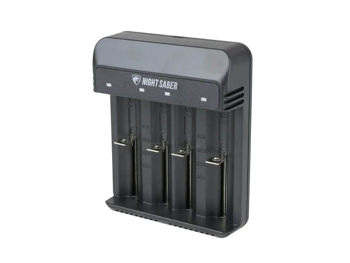 Night Saber G4 4-Cell Portable Battery Charger Micro Usb 2.0A 1