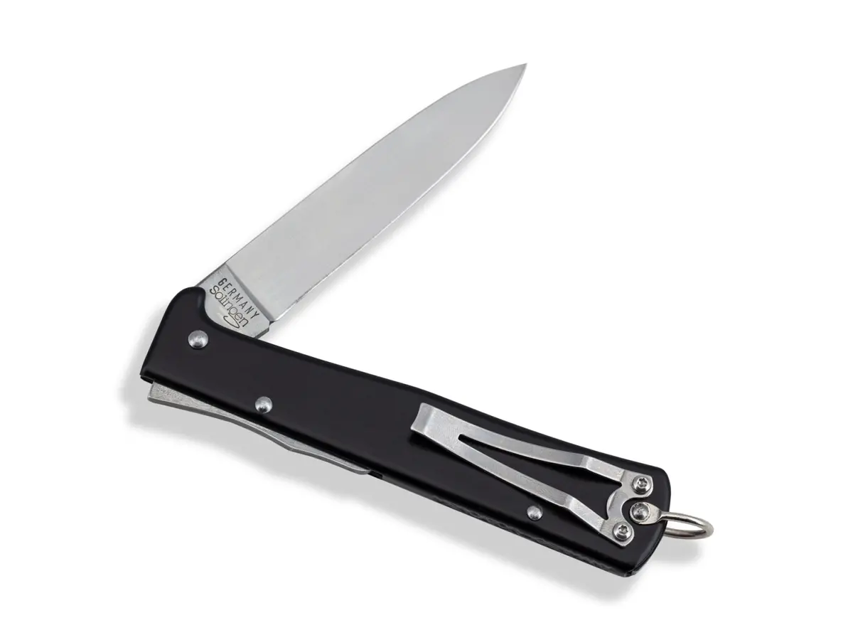 Mercator Knife Carbon Steel Folding 9Cm Blade With Clip 2
