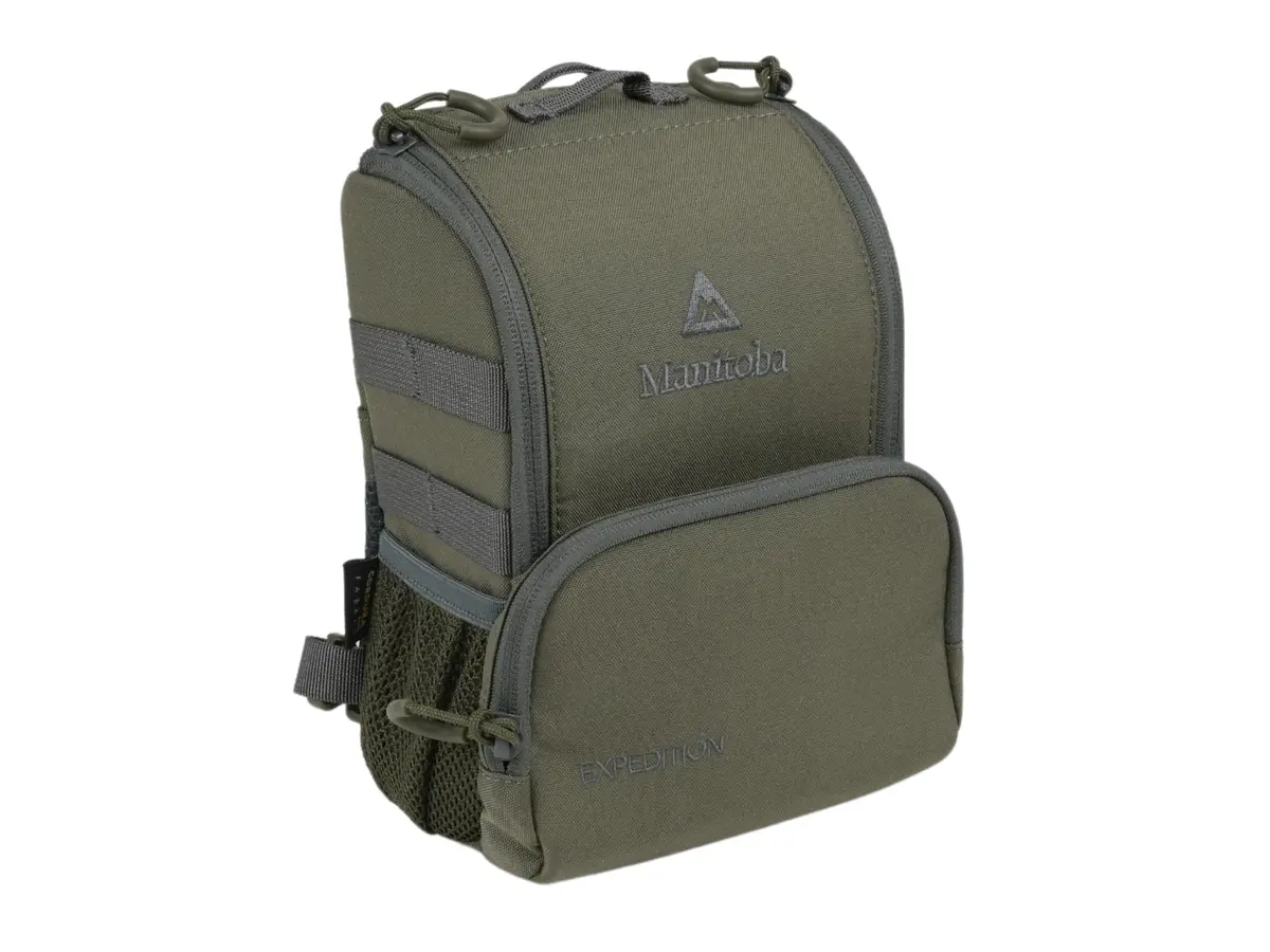 Manitoba Expedition Binocular Caddy Olive 1