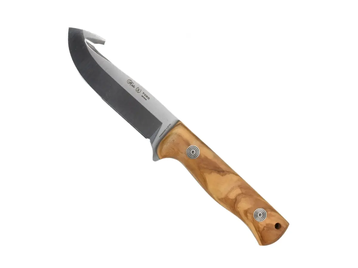 Miguel Nieto Knife Toro 1051 Olive Wood Handle 1