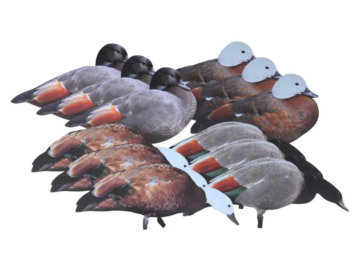 Game On Paradise Duck 2D Silhouette Decoys X12 1