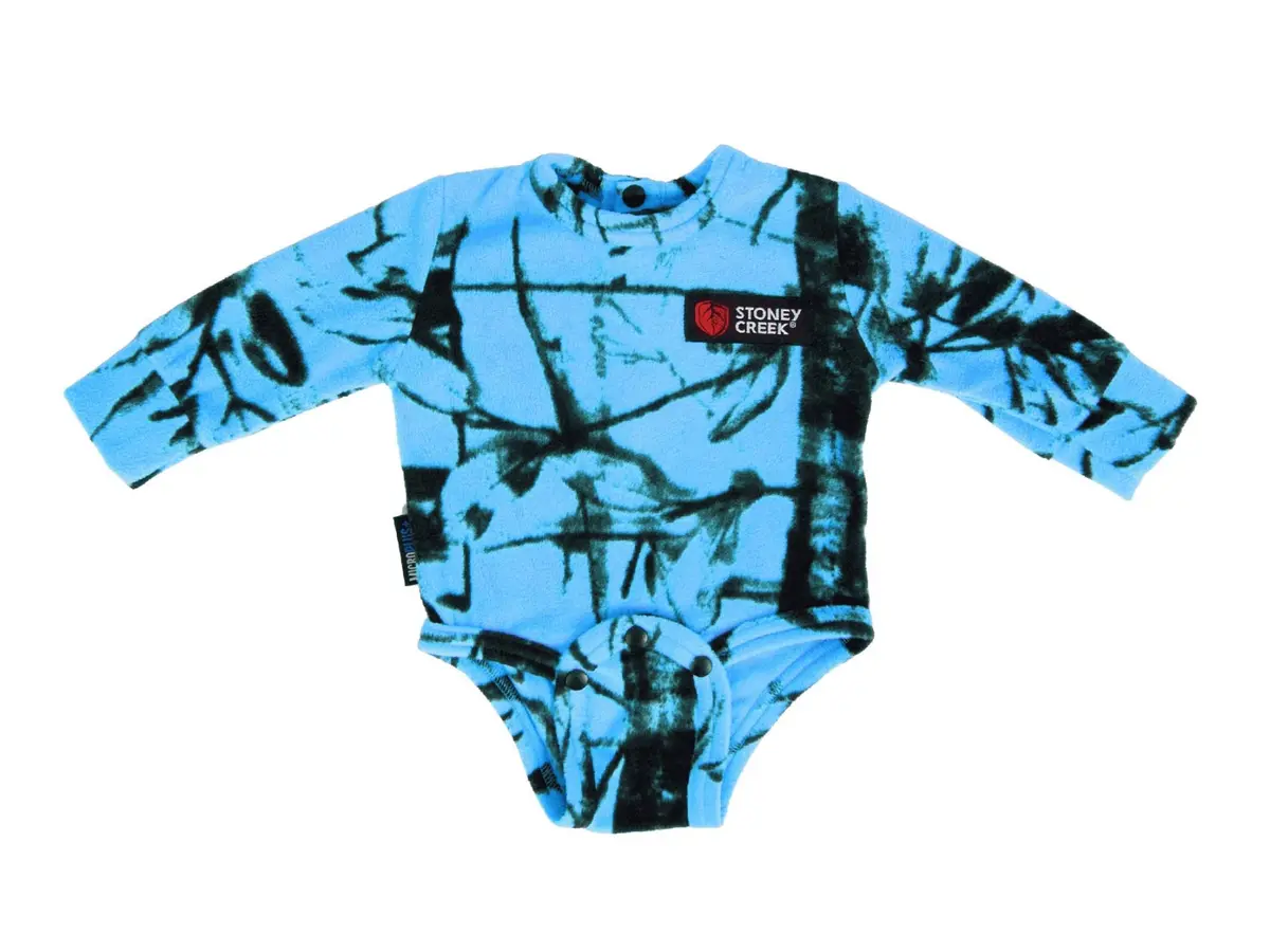 Stoney Creek Infant Stretch N Grow Baby Blue Camo 1