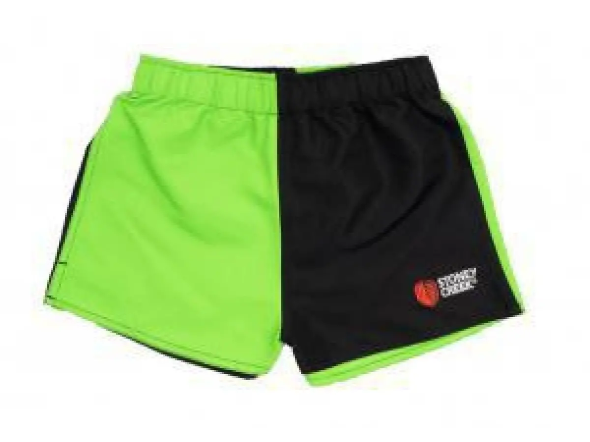 Stoney Creek Kids Jester Shorts Lime/Black 1