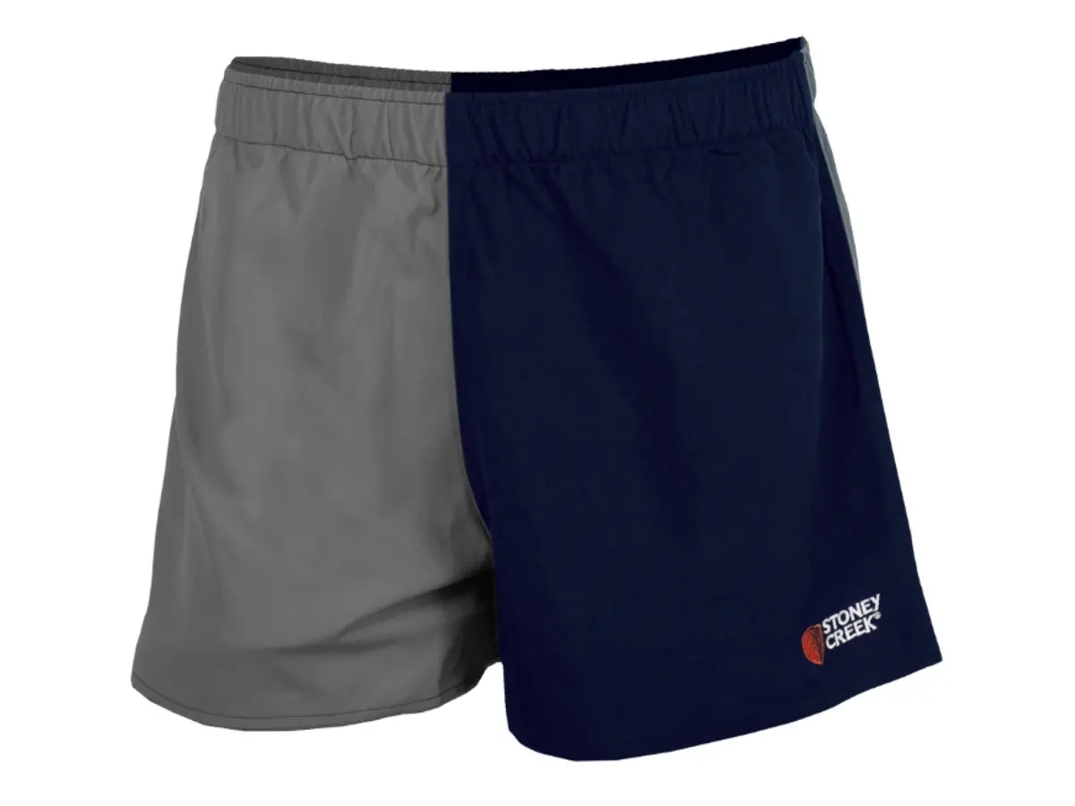 Stoney Creek Kids Jester Shorts Navy/Grey 1