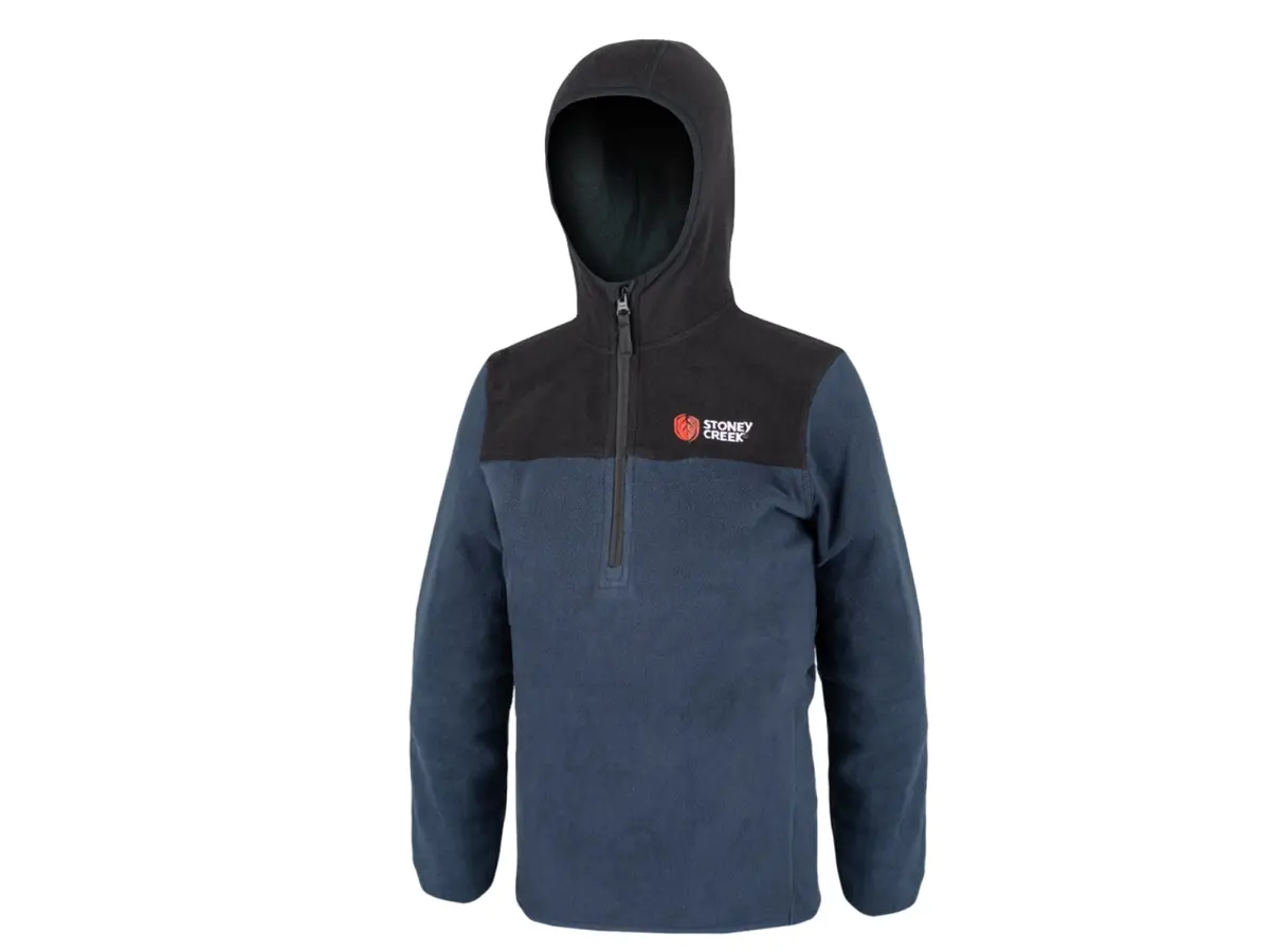 Stoney Creek Kids Microplus Hoodie Navy/Blue 1