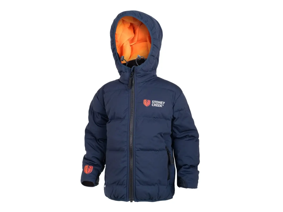 Stoney Creek Kids Thermoflex Puffer Jacket Blue Size 6 1