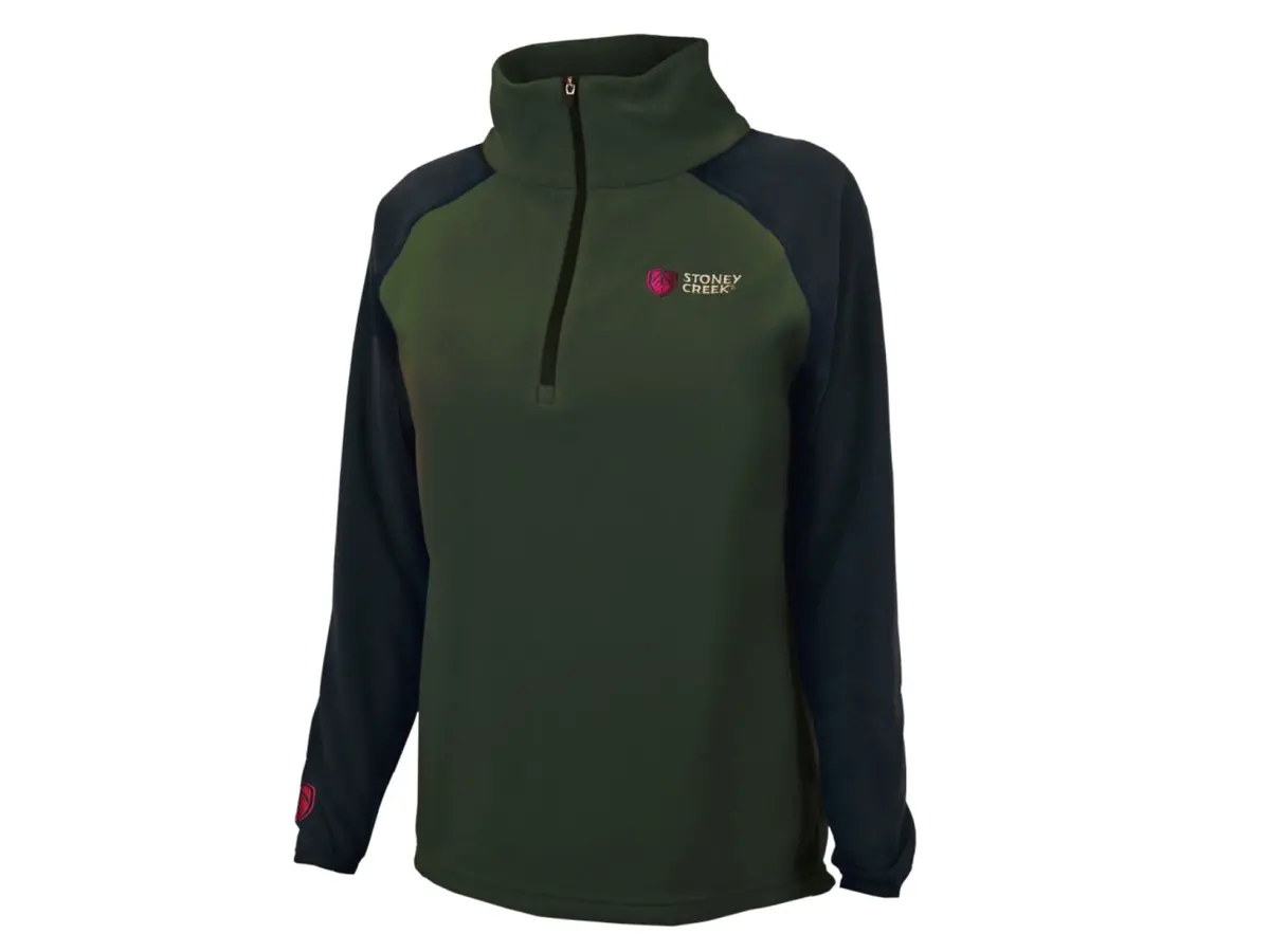 Kids Microplus Long Sleeve Top Phantom/Rosin 1