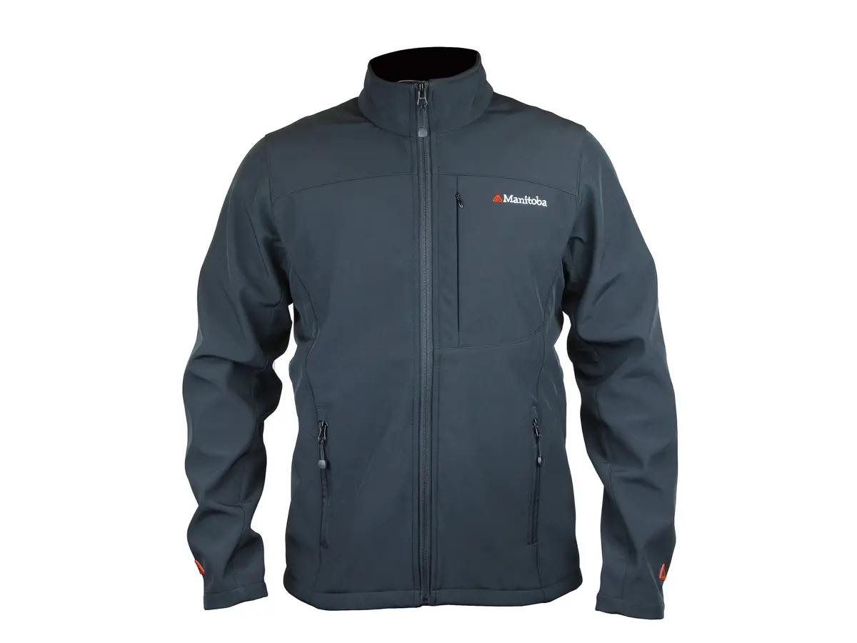 Manitoba Team Soft Shell Jacket: Navy (Small) 1
