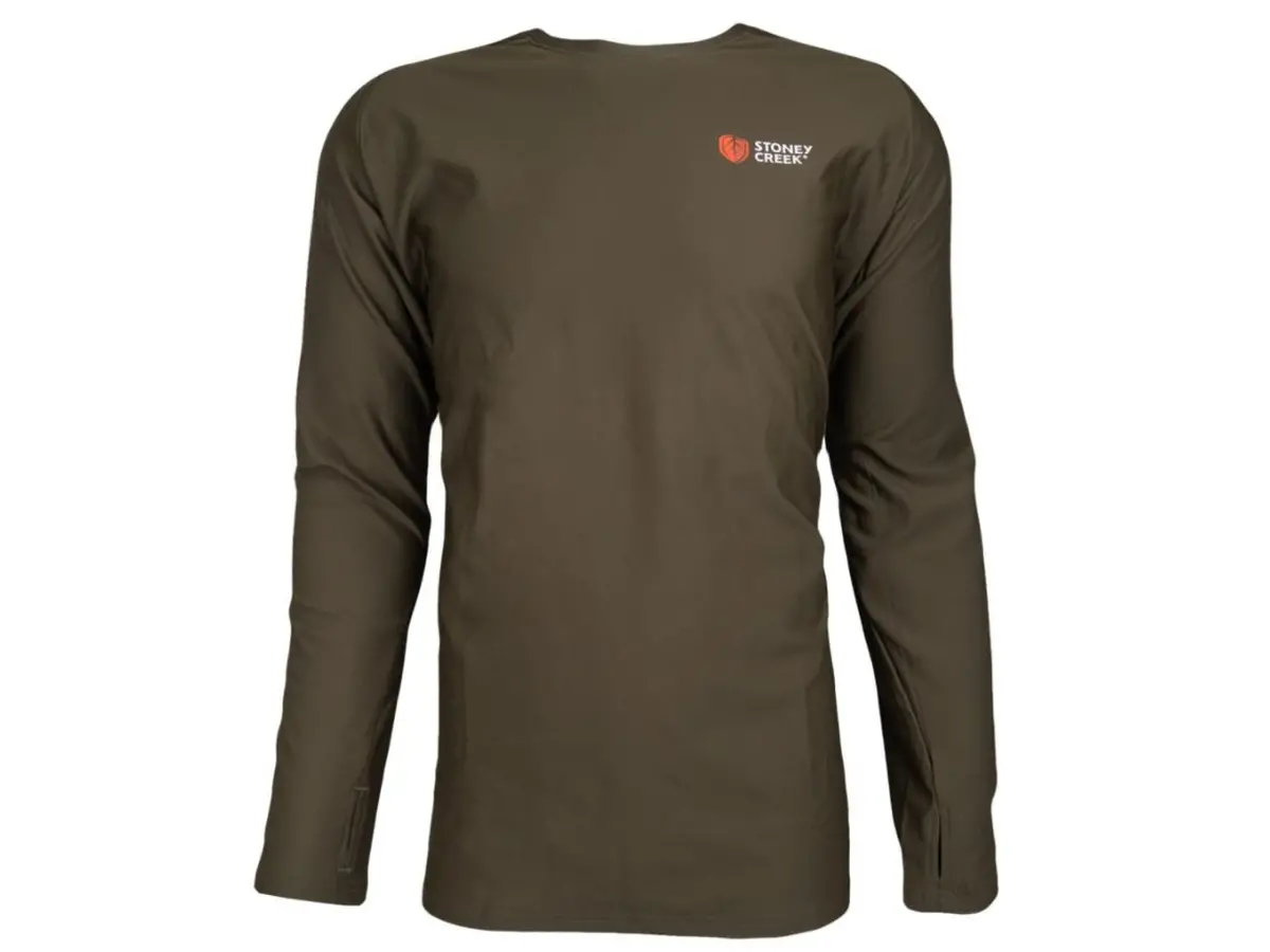 Stoney Creek Active Crew Long Sleeve Bayleaf 1