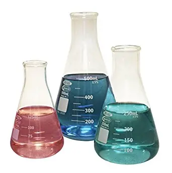Glass Flasks, Erlenmeyer, 2000 Ml 1