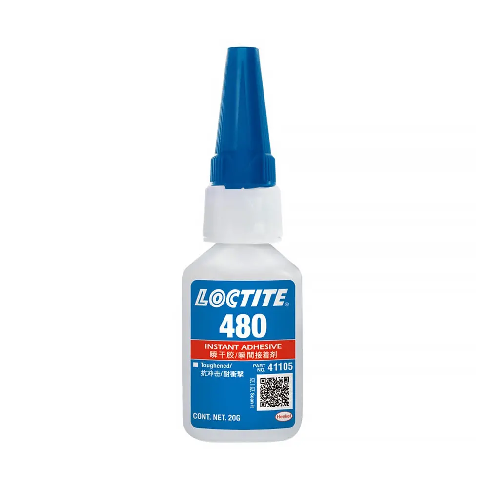Loctite 480 Instant Adhesive Metal & Rubber 20G Super Glue 1