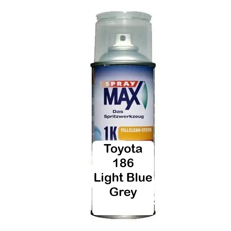 Auto Car Touch Up Can For Toyota 186 Light Blue Grey 1