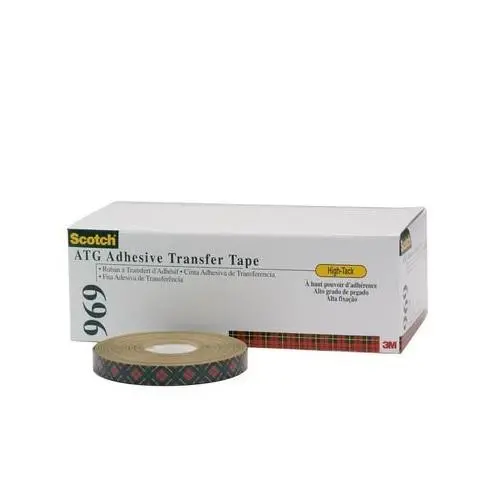 3M Scotch® Atg Adhesive Transfer Tape 969 Box12 Transparent Labels Posters 1
