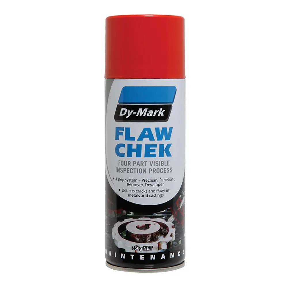 Dy-Mark Flawchek Step 2 Penetrant 350G 4 Part Crack Detection System 1