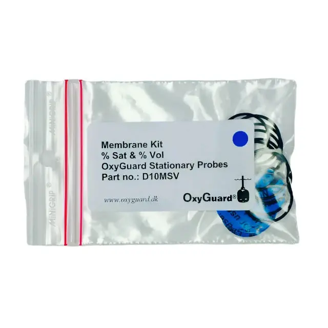 Membrane O-Ring Kit (10 Piece), %Sat/% Vol For Oxyguard Stationary D.O. Probe 1