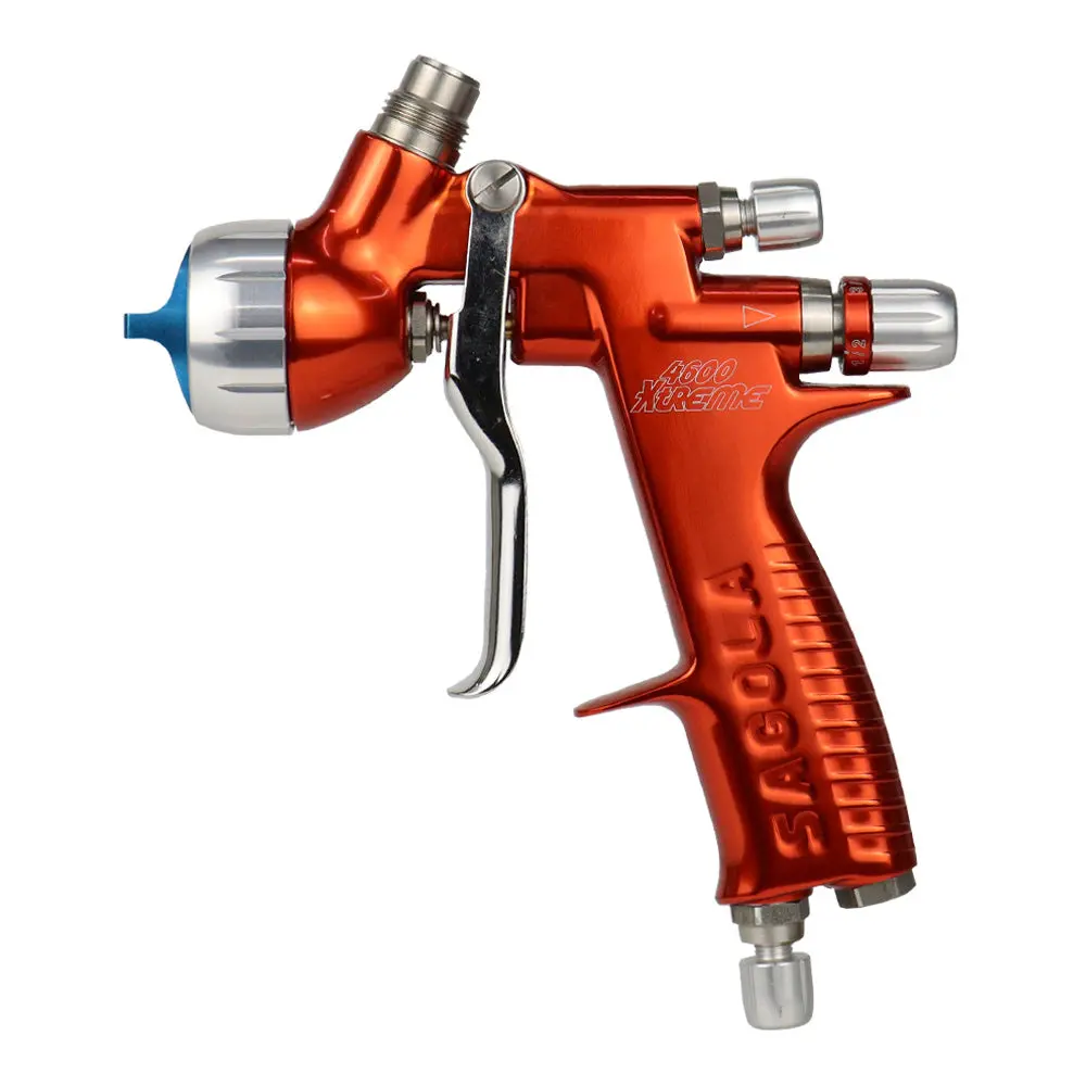 Sagola 4600 Xtreme Gravity Spray Painting Gun 1.3Mm Dvr Aqua Cap 1