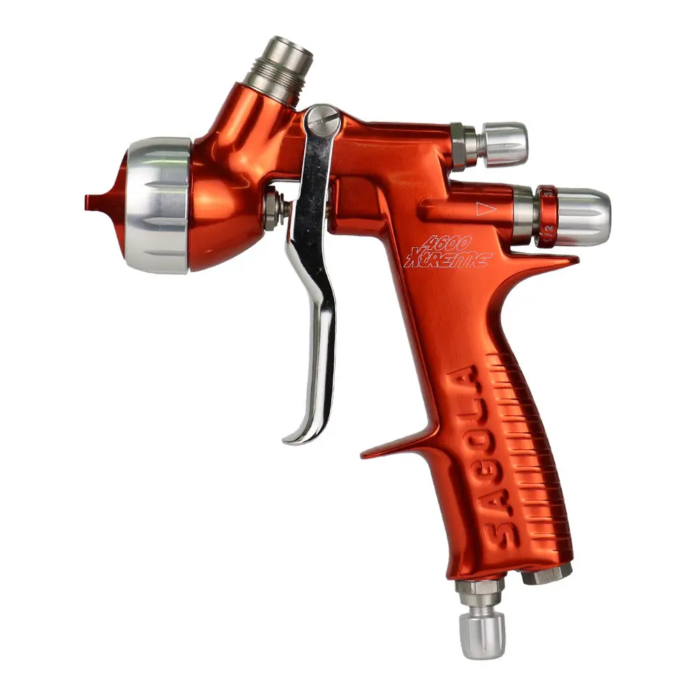 Sagola 4600 Xtreme Gravity Spray Painting Gun 1.3Mm Dvr Clear Air Cap 1
