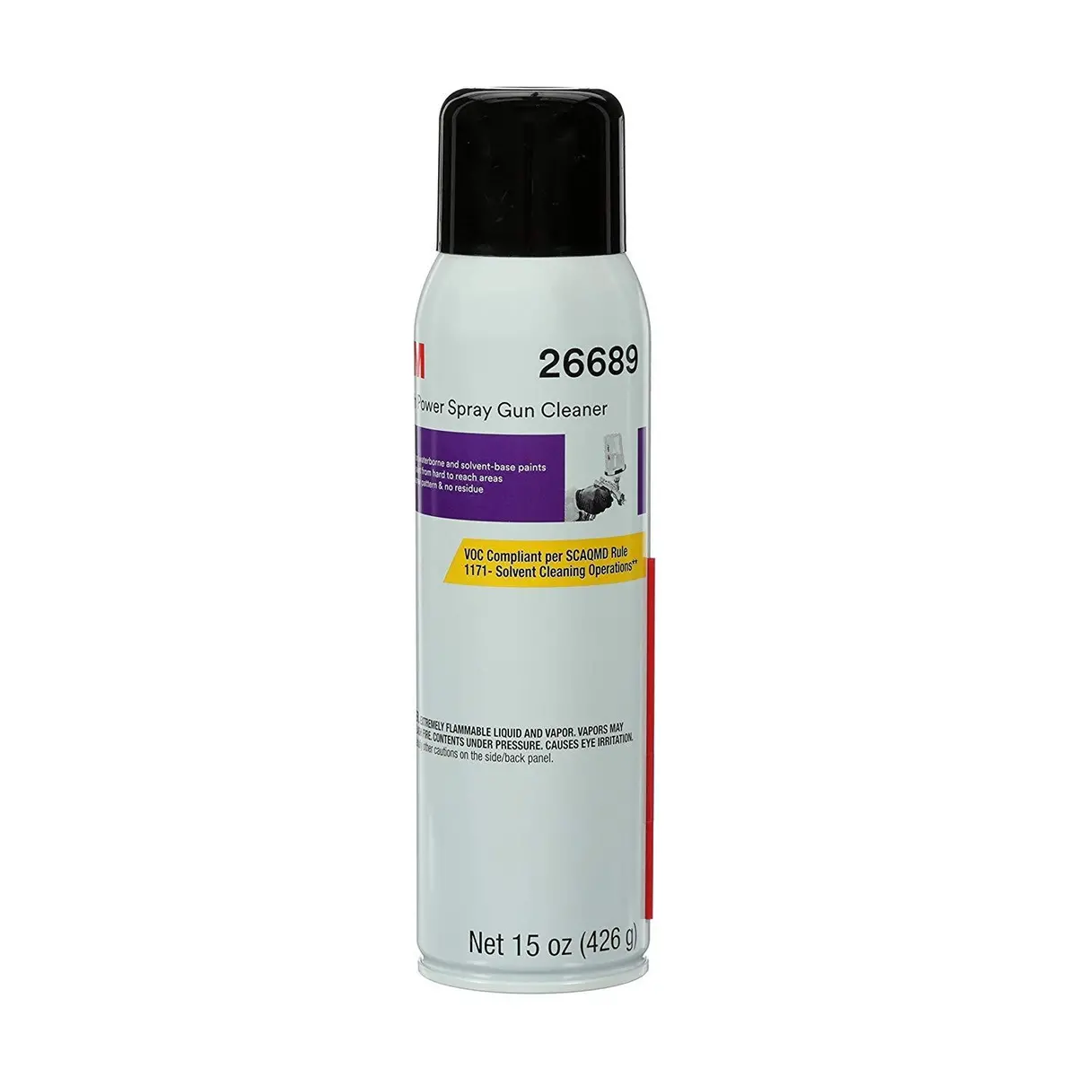 3M 26689 High Power Spray Gun Cleaner 426G Paint Solvent Aerosol 1