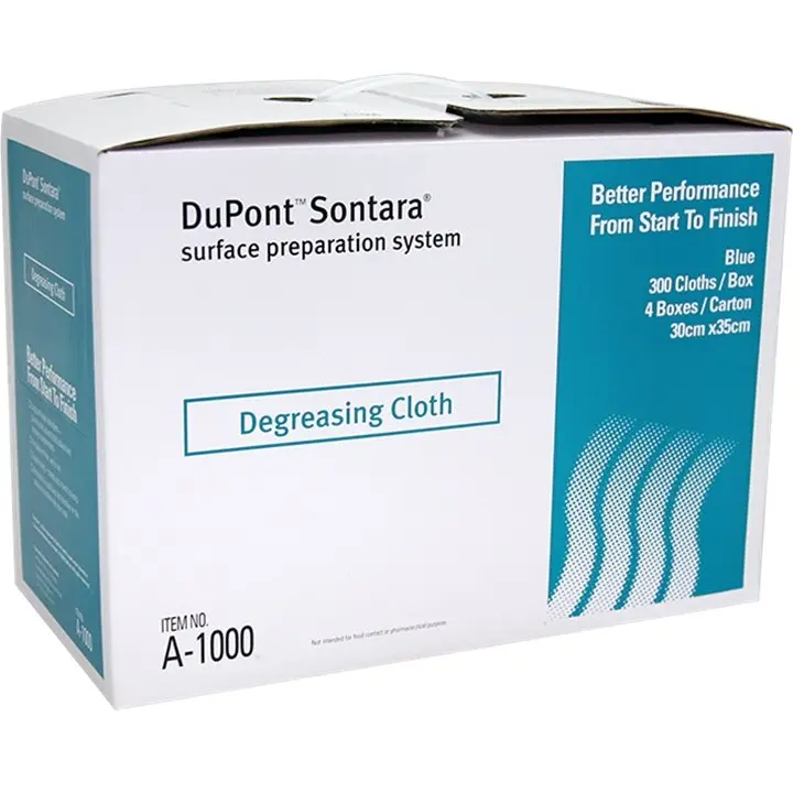 Dupont Sontara Preparation Tack Degreasing Cloth A-1000 35Cm X 30Cm 300/Box 1