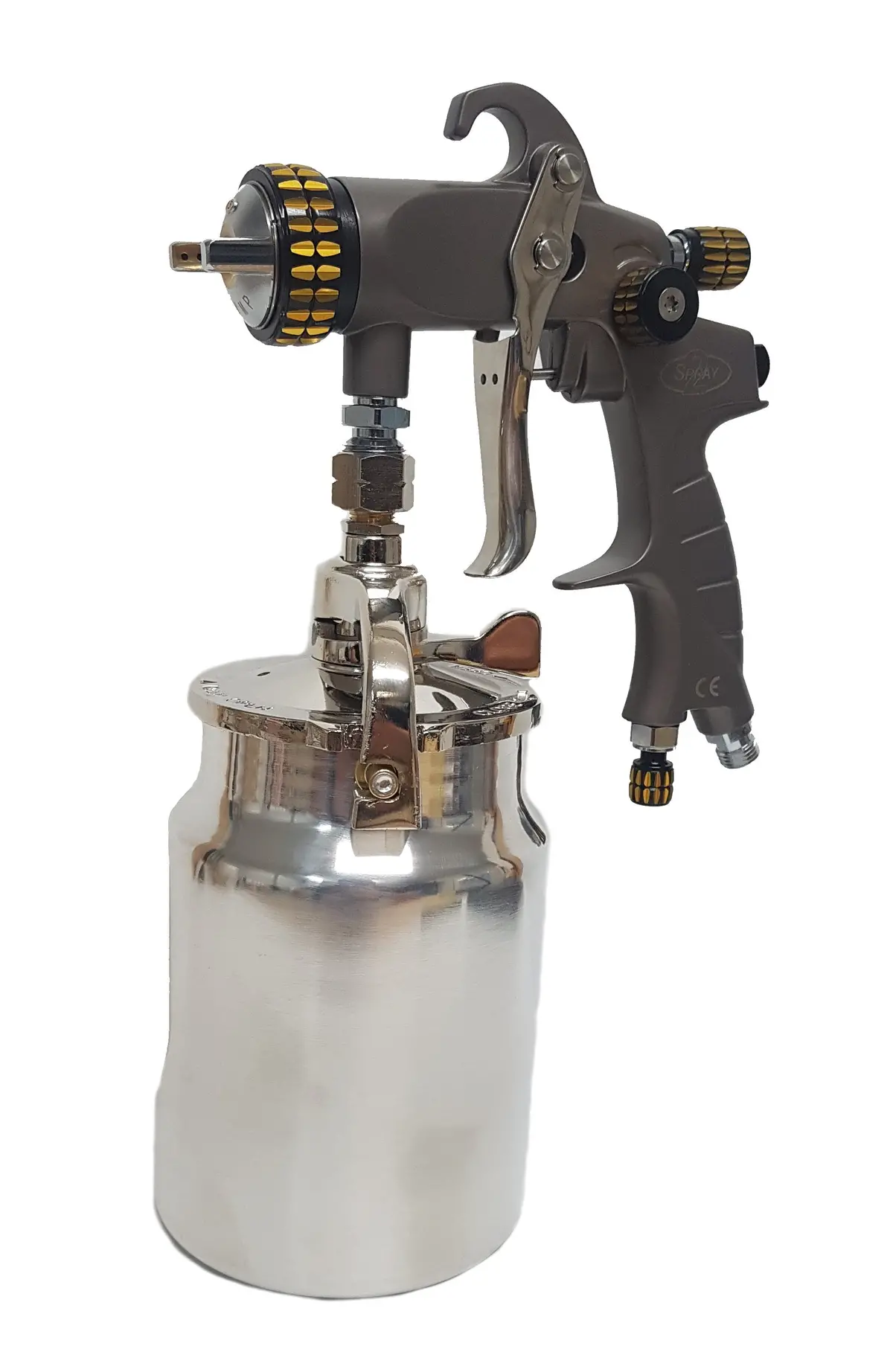 2Spray Suction Feed General Purpose Spray Gun - 1.5Mm/2.0Mm Setups Ps.Suction 1