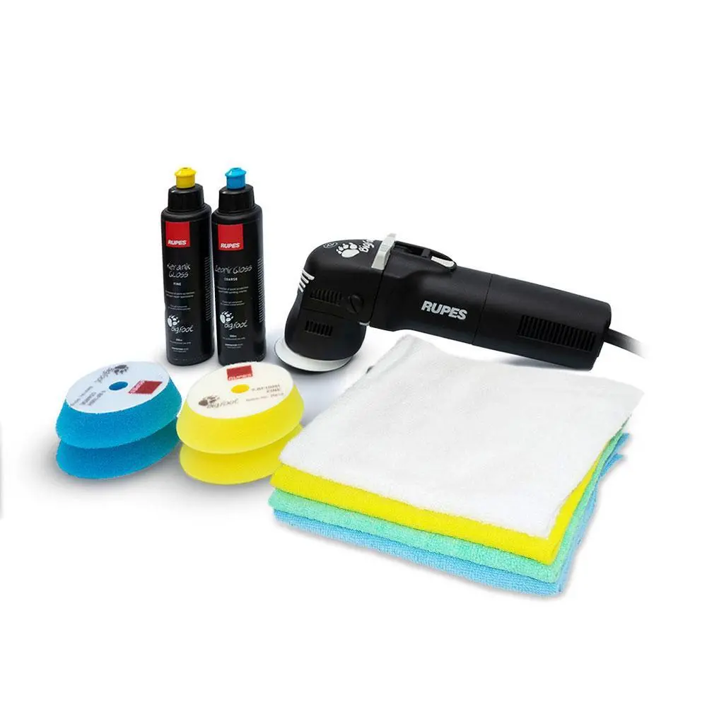 Rupes Bigfoot Lhr75e Mini Random Orbital Polisher Kit 1