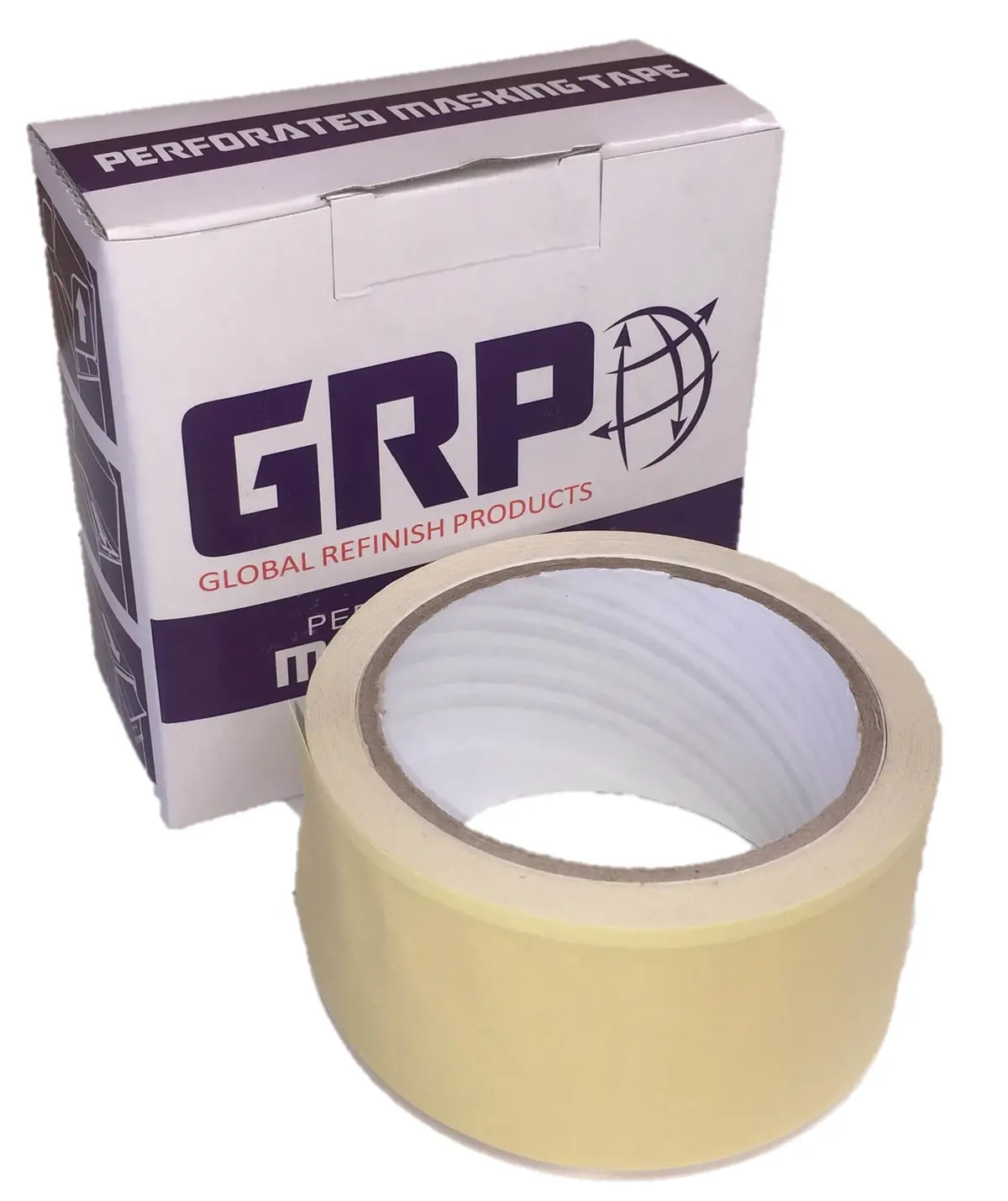 Grp Perforated Automotive Trim Masking Tape 50Mm X 10M 1