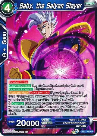 Baby, The Saiyan Slayer (Bt11-043) [Vermilion Bloodline 2Nd Edition] 1