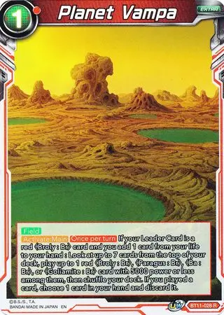 Planet Vampa (Bt11-028) [Vermilion Bloodline 2Nd Edition] 1