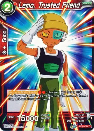 Lemo, Trusted Friend (Bt11-024) [Vermilion Bloodline 2Nd Edition] 1