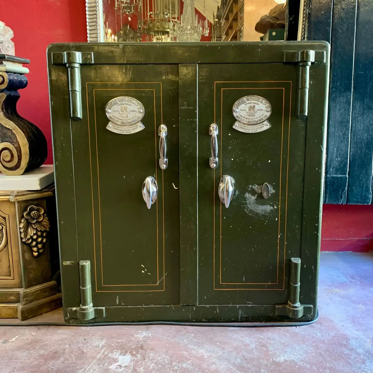 Antique Double Door "Samuel Withers & Co"Safe - Sold 1