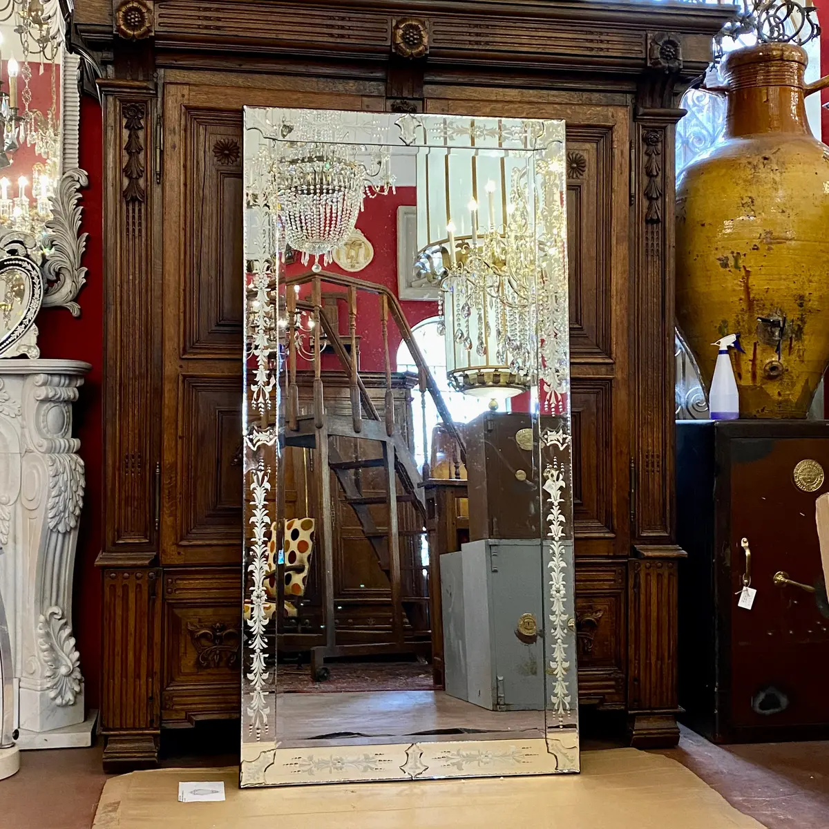 Clear Classic Venetian Mirror 1