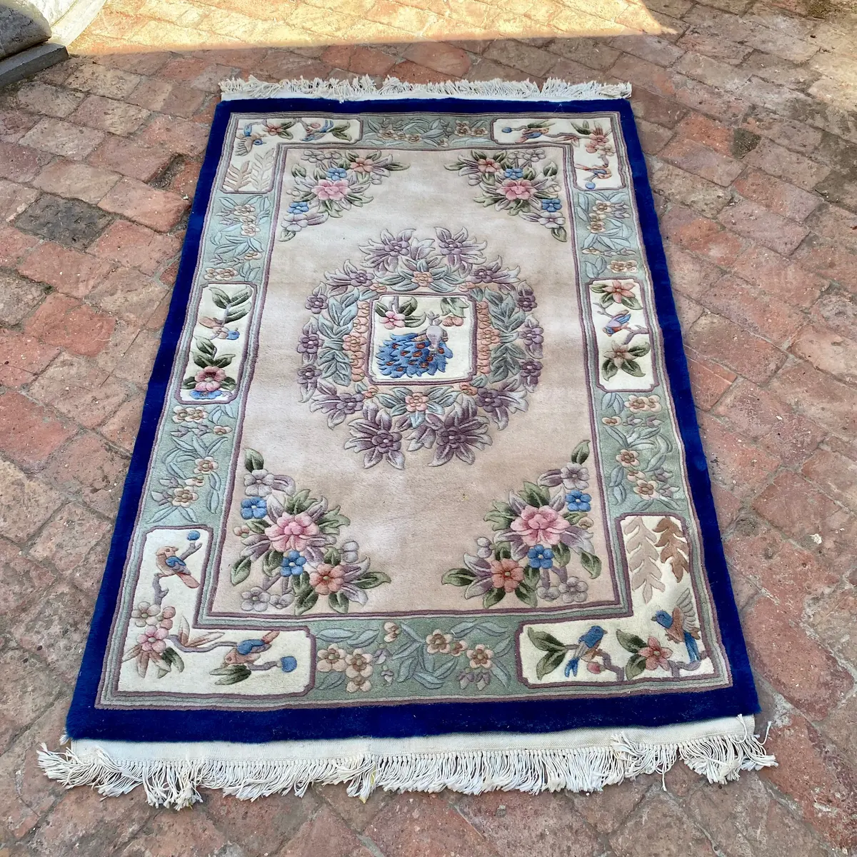 Beautiful Small Chinese Carpet - Sold 1