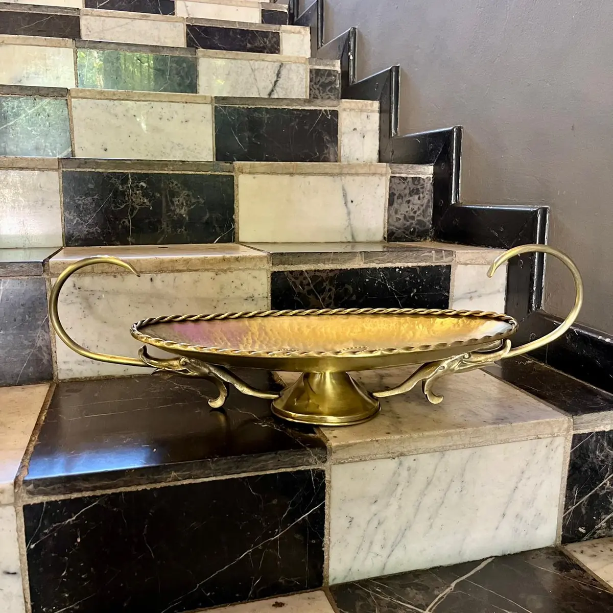Brass Flemish Serving Tray - Sold 1