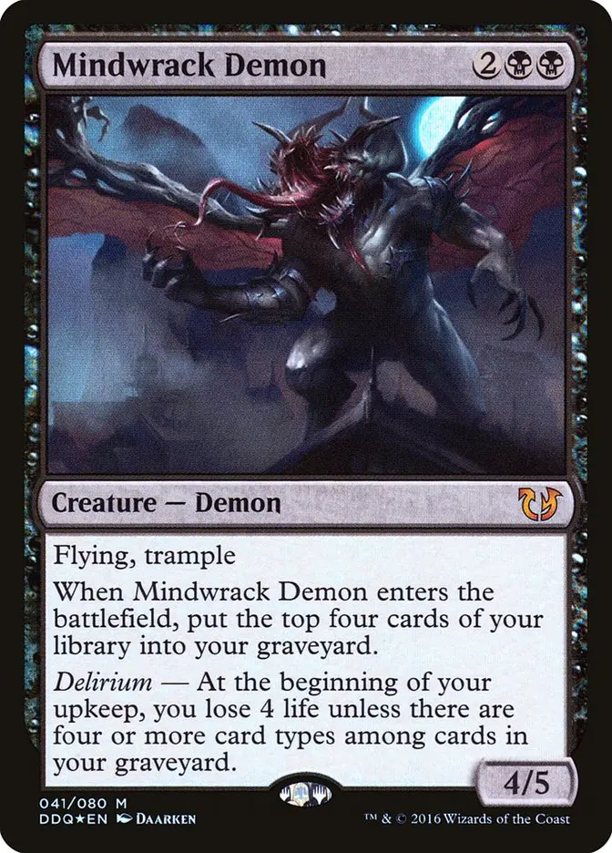 Mindwrack Demon [Duel Decks: Blessed Vs. Cursed] 1