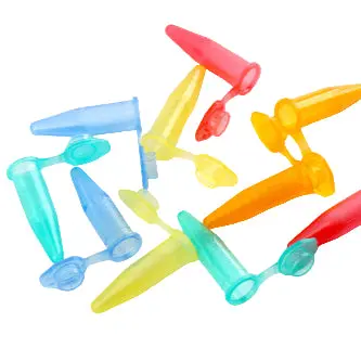 Disposable Microcentrifuge Tubes, Rainbow, Bag Of 500 1