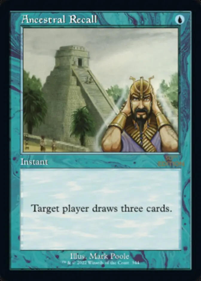 Ancestral Recall (Retro) [30Th Anniversary Edition] 1