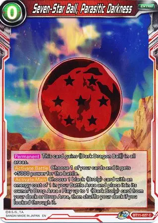 Seven-Star Ball, Parasitic Darkness (Bt11-027) [Vermilion Bloodline 2Nd Edition] 1