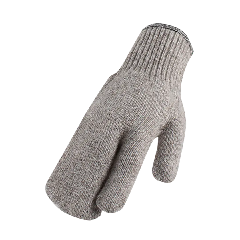 Wool Mitten Liners, 70% Wool 1