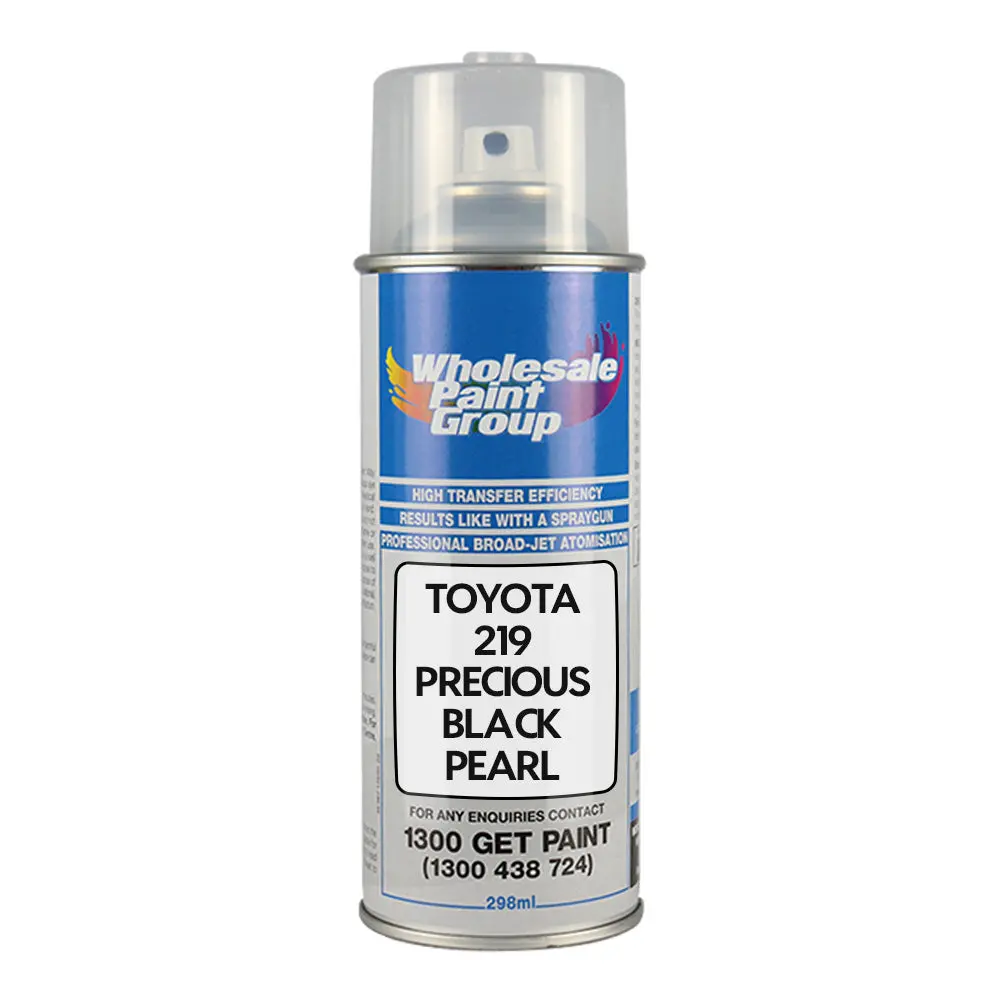 Auto Car Touch Up Spray Paint For Toyota 219 Precious Black Pearl 1